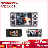 ANBERNIC RG35XX H Game Console 64GB+128GB 10000+ Games, 640*480 Resolution, 3.5-inch IPS Display, Dual-core G31 MP2, LPDDR4 1GB