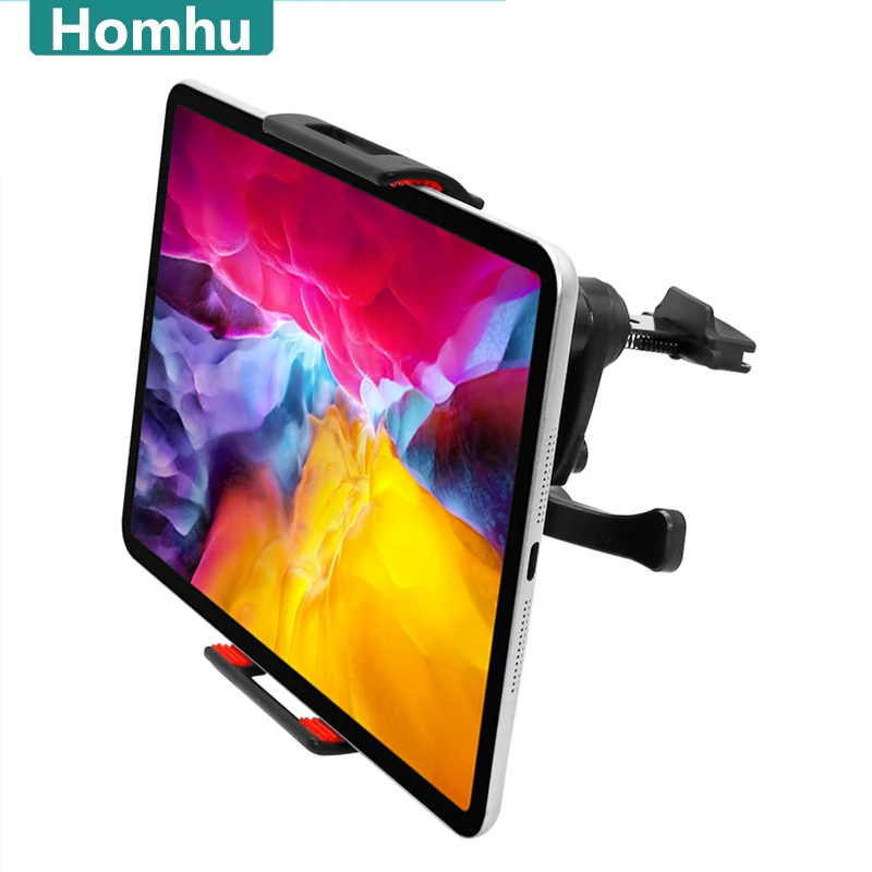 Homhu Car Tablet Holder Adjustable Car CD Slot Tablet Bracket 6-11 Inch Mobile Phone Car Holder Mount Stand Rotatable For Xiaomi