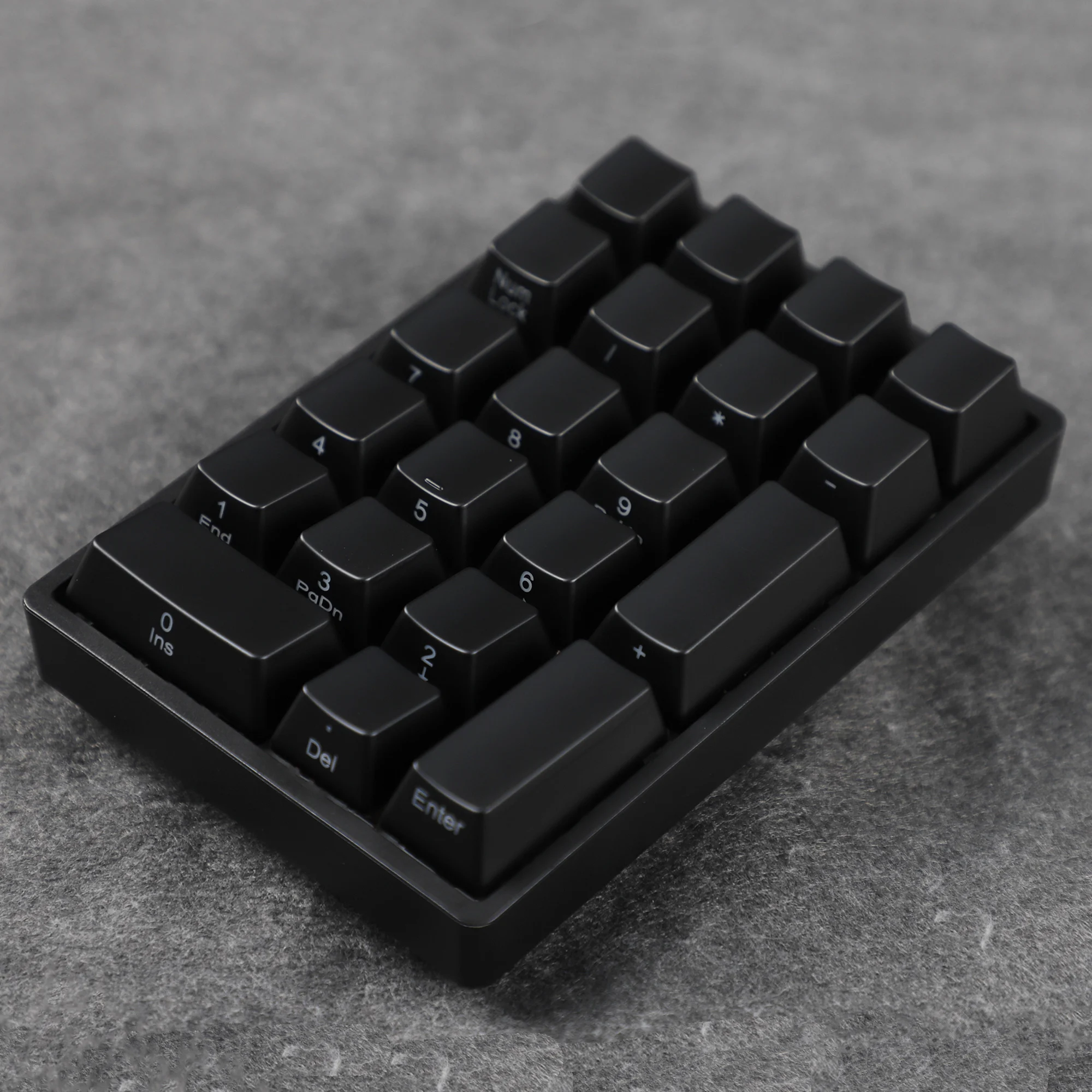 YMDK 21 Key ABS Shine Through ABS Side-Lit Side Printed Keycap For MX Switches Mechanical Keyboard Numpad