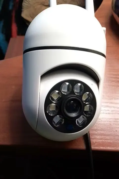 8MP Wifi Surveillance Camera Wireless Security PTZ IP Camera Color Night Vision AI Human Tracking CCTV Camera 4X Digital Zoom photo review