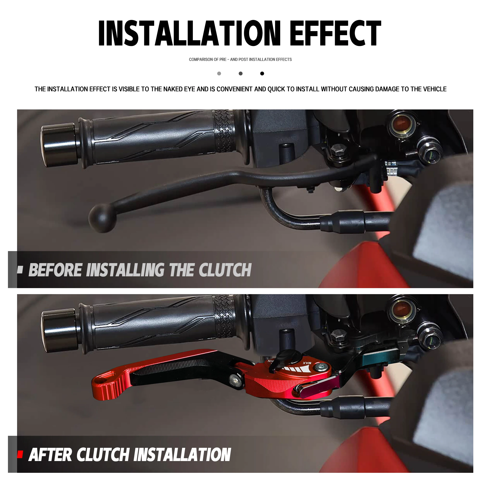 CNC 5D Brake Clutch Lever Adju - Cnc Aluminum Adjustable Brake Clutch Levers recension och pris