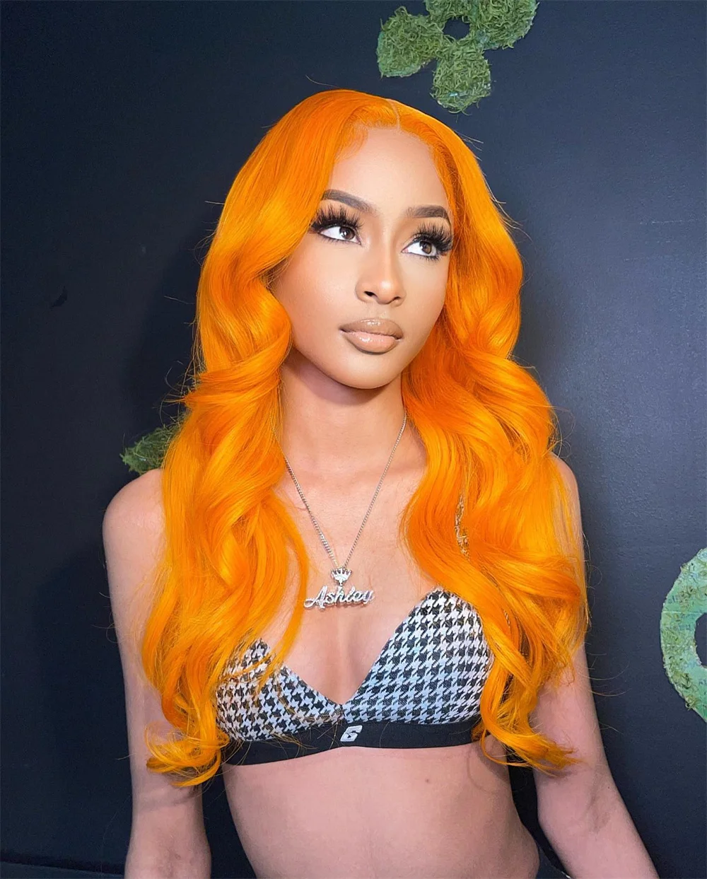 الزنجبيل البرتقالي 13x4 الدانتيل الجبهة خصلات الشعر المستعار الإنسان البرازيلي الجسم موجة الملونة 613 الدانتيل الشفاف الجبهة الباروكات للنساء قبل قطعها