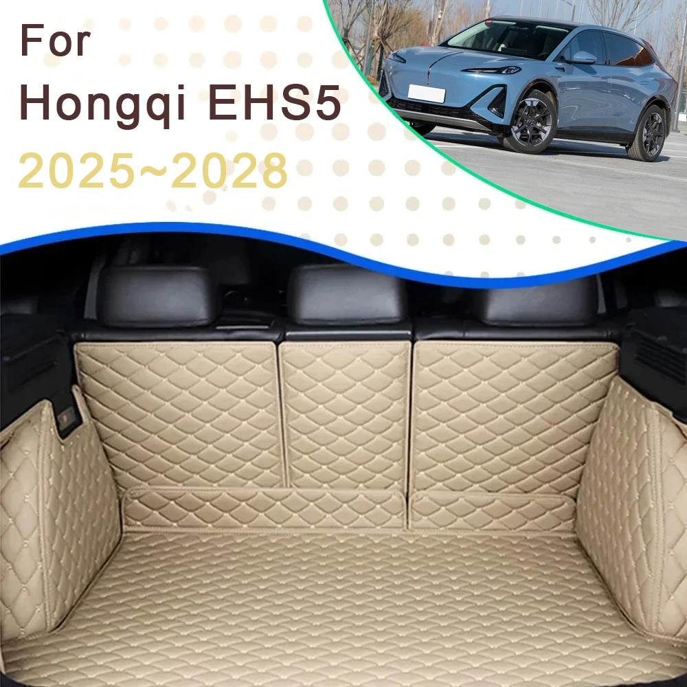 

Car Trunk Cargo Liner For Hongqi EHS5 Tiangong 06 2025 2026 2027 2028 Rug Rear Boor Mats Carpet Storage Pads Auto Accessories