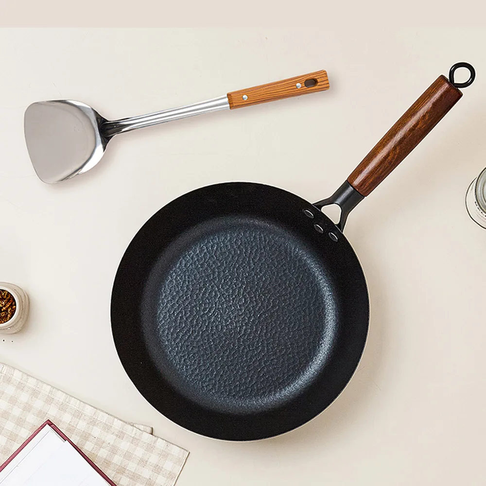 [March 10 sequential release] IH cast iron frying pan 28cm + flip dog set