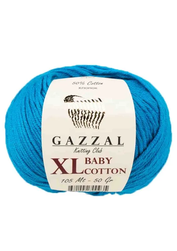 Gazzal Baby Cotton XL Hand Knitting Yarn, 50 Grams 150 Meters - Thread - Crochet - Cardigan - Blouse - Quality - Beret-Hobby-