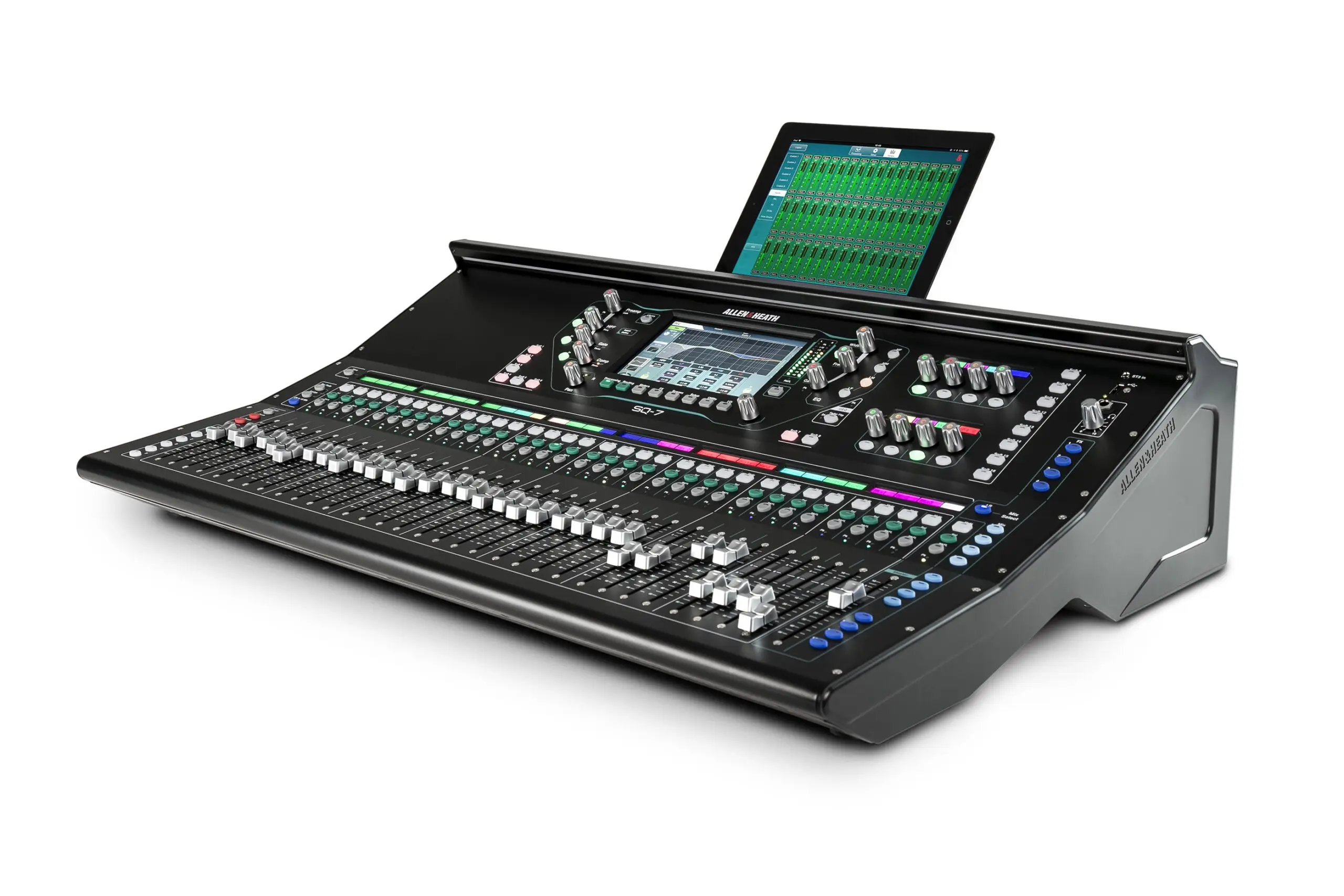 Top discount sales on Allen & Heath SQ-7 48-channel Digital Mixer Console, with 33 Faders 6 Layers, 32 x 32 USB Interface