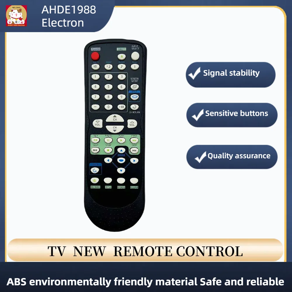 New Remote Control For Emerson/FUNAI TV DVD Combo LD195EMX NF607UD ANG-MBE897