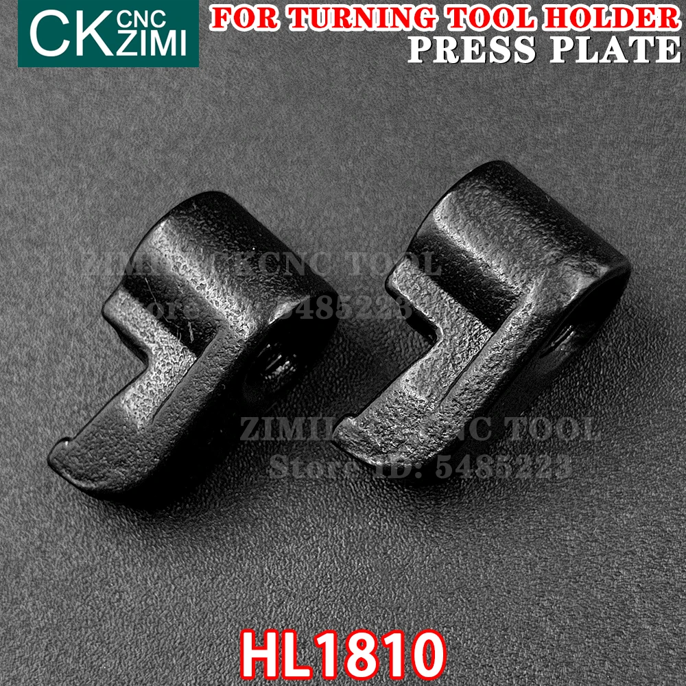 10 stuks HL1810 Drukplaat persplaat CNC metalen draaibank Draaigereedschap accessoires onderdeel Voor externe draaigereedschaphouder CNC-gereedschappen messenbalk Drukplaat