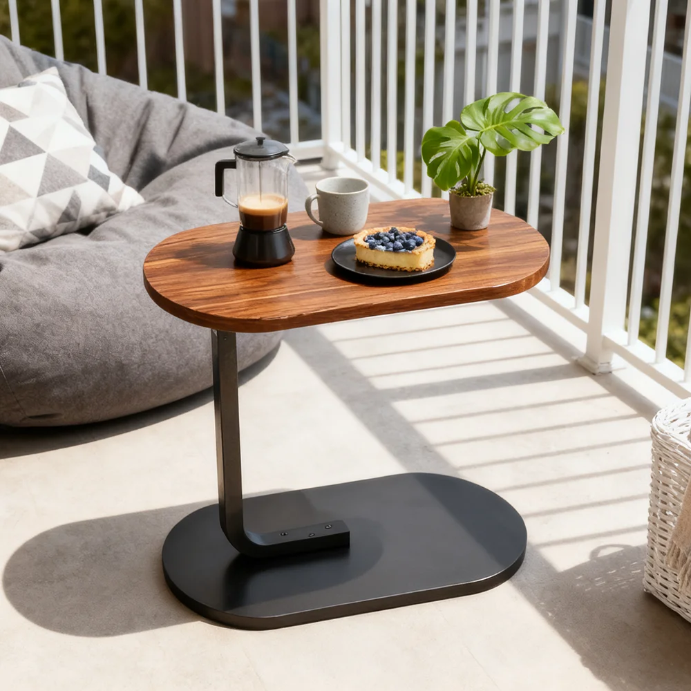 Modern Solid Wood Table Living Room Table Bedside Table Sofa Table Balcony Table