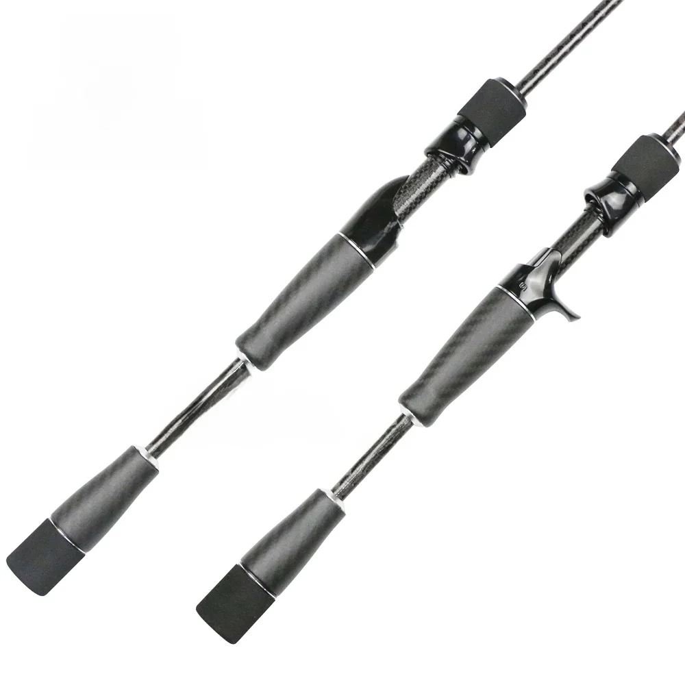 Pro Bomesh 1 zestaw 51g 53.5g SeaGuide z włókna węglowego podział uchwyt Butt Grip Spinning Casting uchwyt zestaw DIY wędka akcesoria — zdjęcie 2