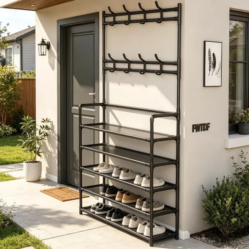 #12 Low Cost Coat Racks That Work