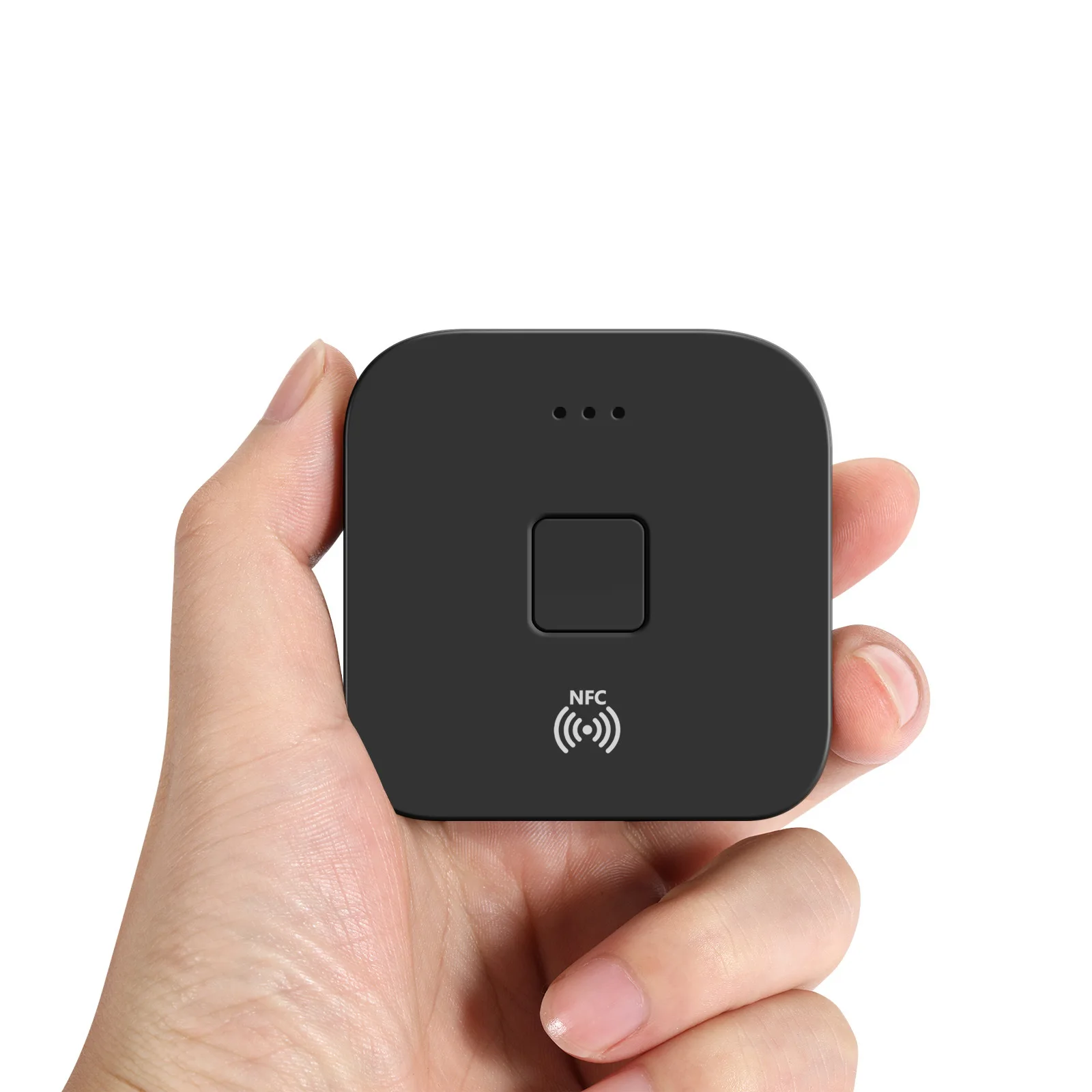 Bluetooth 5.3 Audio Empfänger NFC 3.5mm RCA Adapter für Auto Lautsprecher Stereoanlage 10m