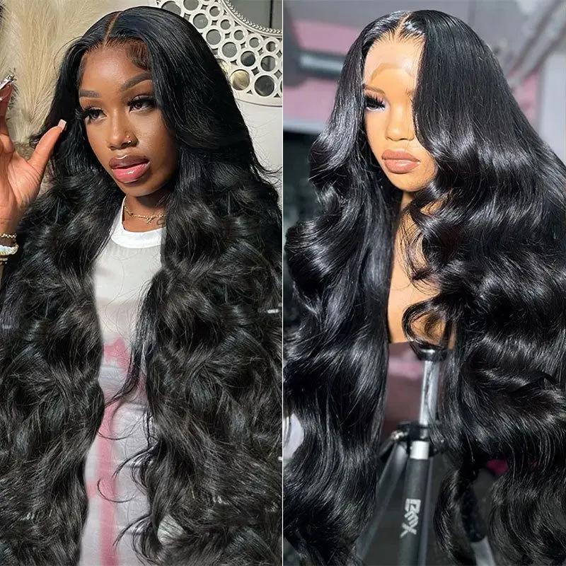 26 Inch Human Hair Lace Front Wigs 13x4 Body Wave HD Lace Front Wigs Human Hair for Women 180 Density Human Hair with Baby Hair