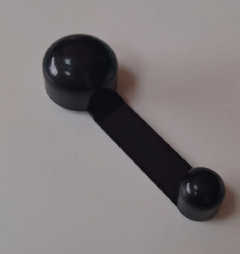 6 deurstoppers met zelfklevende vloerbevestiging