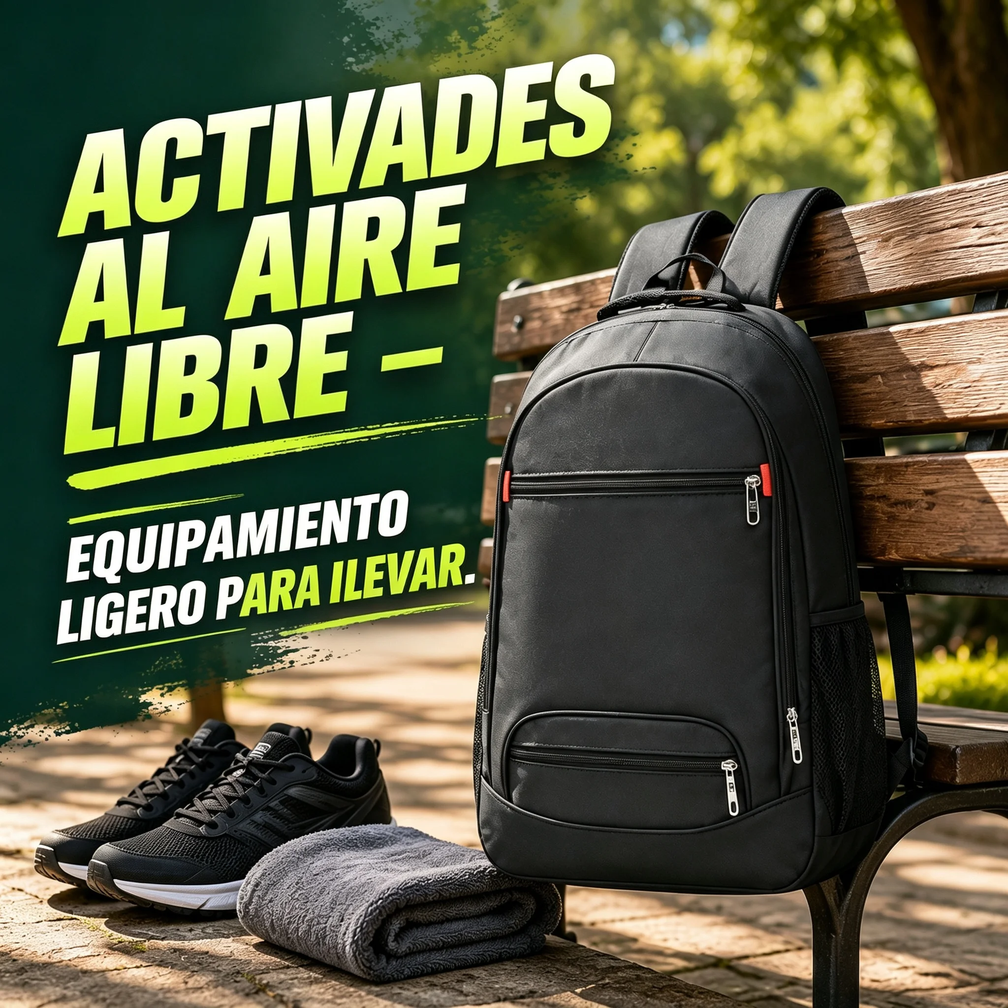Sac à dos en polyester résistant à l'eau, sac à dos de bureau et pour étudiants avec compartiment pour ordinateur portable jusqu'à 15,6 pouces, design minimaliste noir