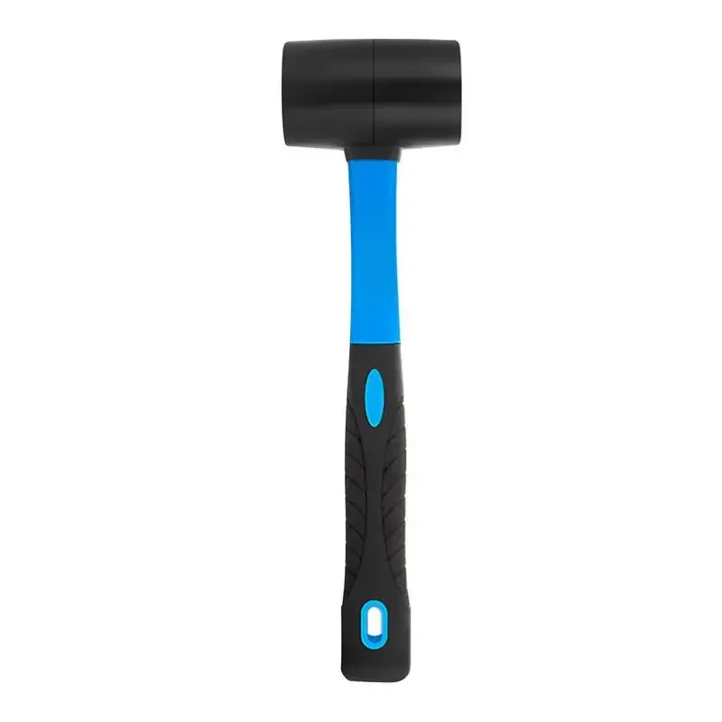 AliExpress Rubber Mallets Hammer Soft Mallets Hammer With Fiberglass Handle Bike Mallets For Woodworking Camping Tent Stakes Solid Rubber