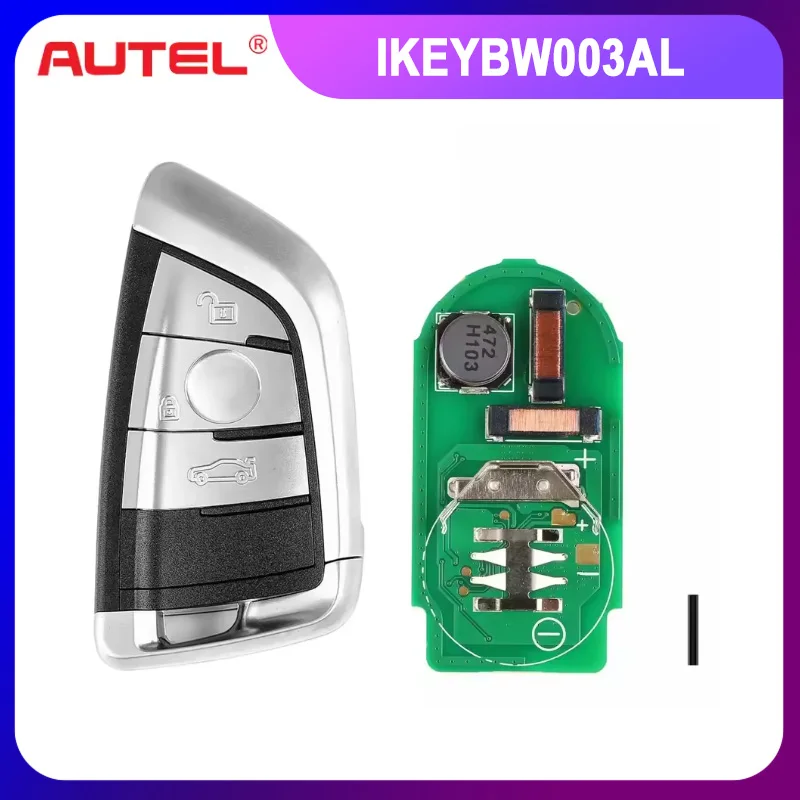 Original Autel MAXIIM Razor Style IKEYBW003AL IKEYBW004AL IKEYLR005AL IKEYVW003AL Smart Universal Key For More Than 700+ Cars