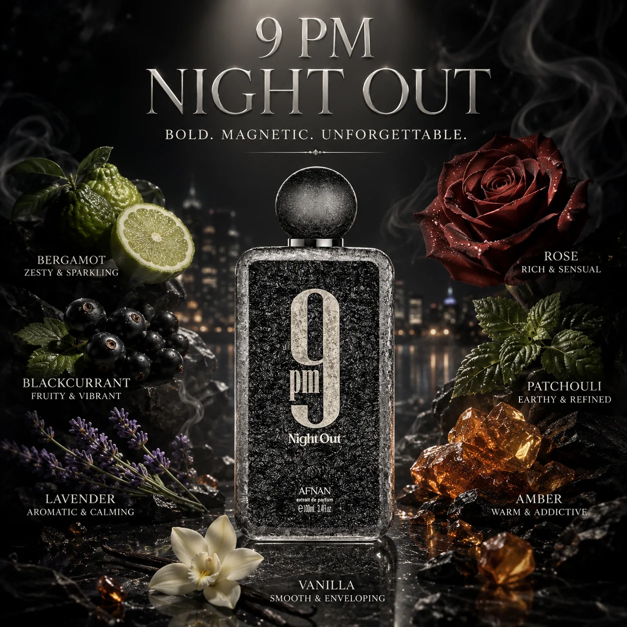 AFNAN 9PM Night Out Extrait De - Home Fragrance Vanilla Musk incelemesi ve fiyatı