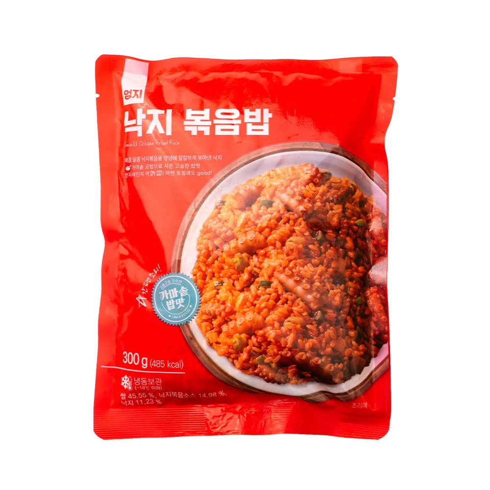 أومجي أوكتوبوس يقلب الأرز المقلي ، أرز مجمد جاهز فوراً للأكل ، صحن ، 10 عبوات #5