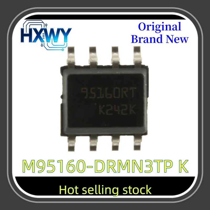 (3/30 Pieces) M95160-DRMN3TP K 95160 SOT-23-8 EEPROM Memory Factory Wholesale Cheap IC Chip Fast Shipping