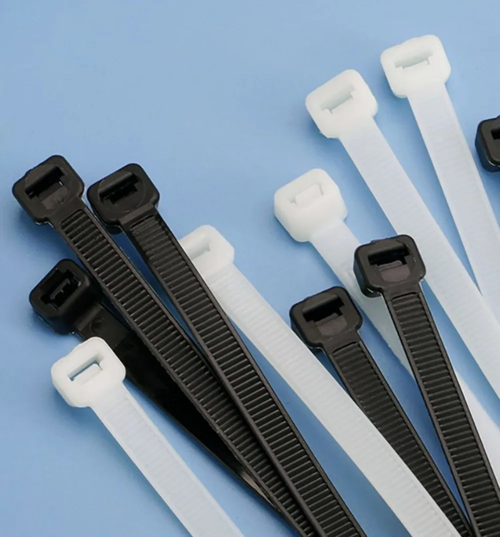 20/30/50Pcs 3mm 4mm 5mm En Nylon Attaches De Câble En Plastique Autobloquant Longues et Larges Extra Larges Attaches Noir Blanc