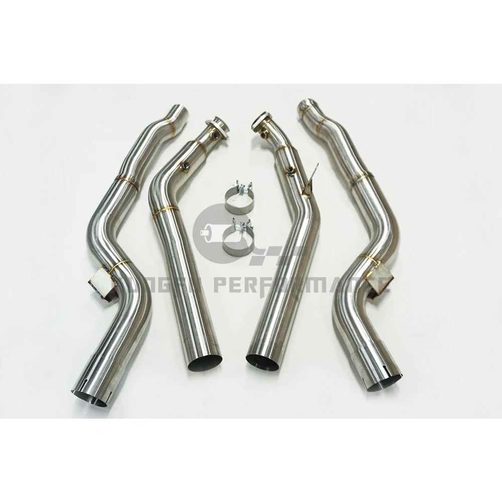 

KUNGFU PERFORMANCE B ENZ M157 5.5T AMG E63 W212 Exhaust Catless Downpipe 2012-2018