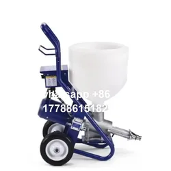 Cement Mortar Plaster Spraying Machine Textured Mortar Plastering Machine New with Engine and Motor Core Components