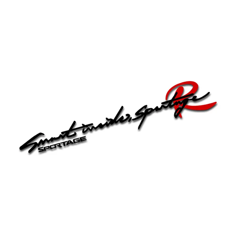 Sportage R Design Car Fender Bumper Stickers And Decals For KIA SPORTAGE,Smart Inside Words Vinyl Wrap Accessories