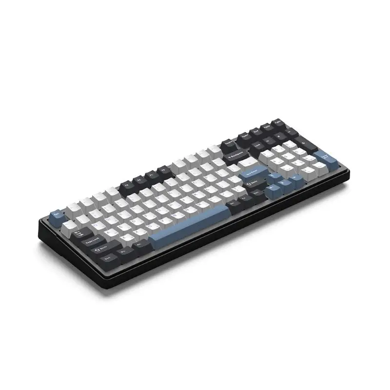 AULA F99 German oil and wireless mechanical keyboard Hangul (indie black) Ote Muzer noise pitch