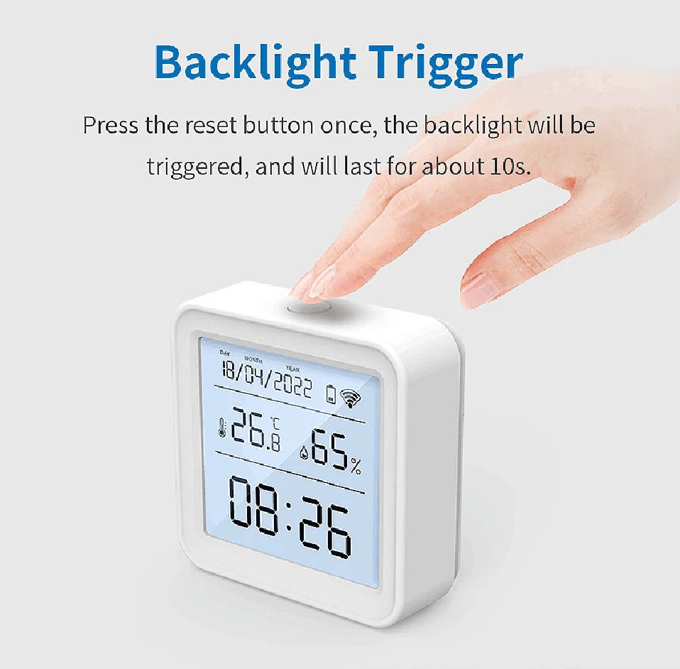 WiFi Temperature and Humidity Sensor with LCD Display description 9