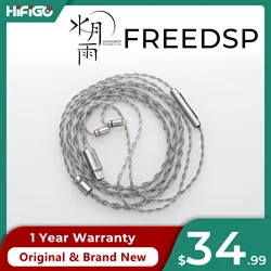 MOONDROP FREE DSP USB-C Earphone Upgrade Cable Fully Balanced Audio Output Type-C In-Ear Headphones Line 0.78mm 2-Pin