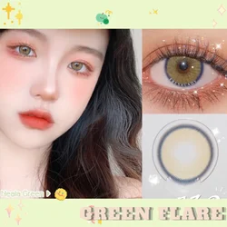UYAAI 1Pair New Style Contact Lenses Yearly Use Colored Contacts Cosmetic Lens Beautiful Pupil Natural Contact Lens