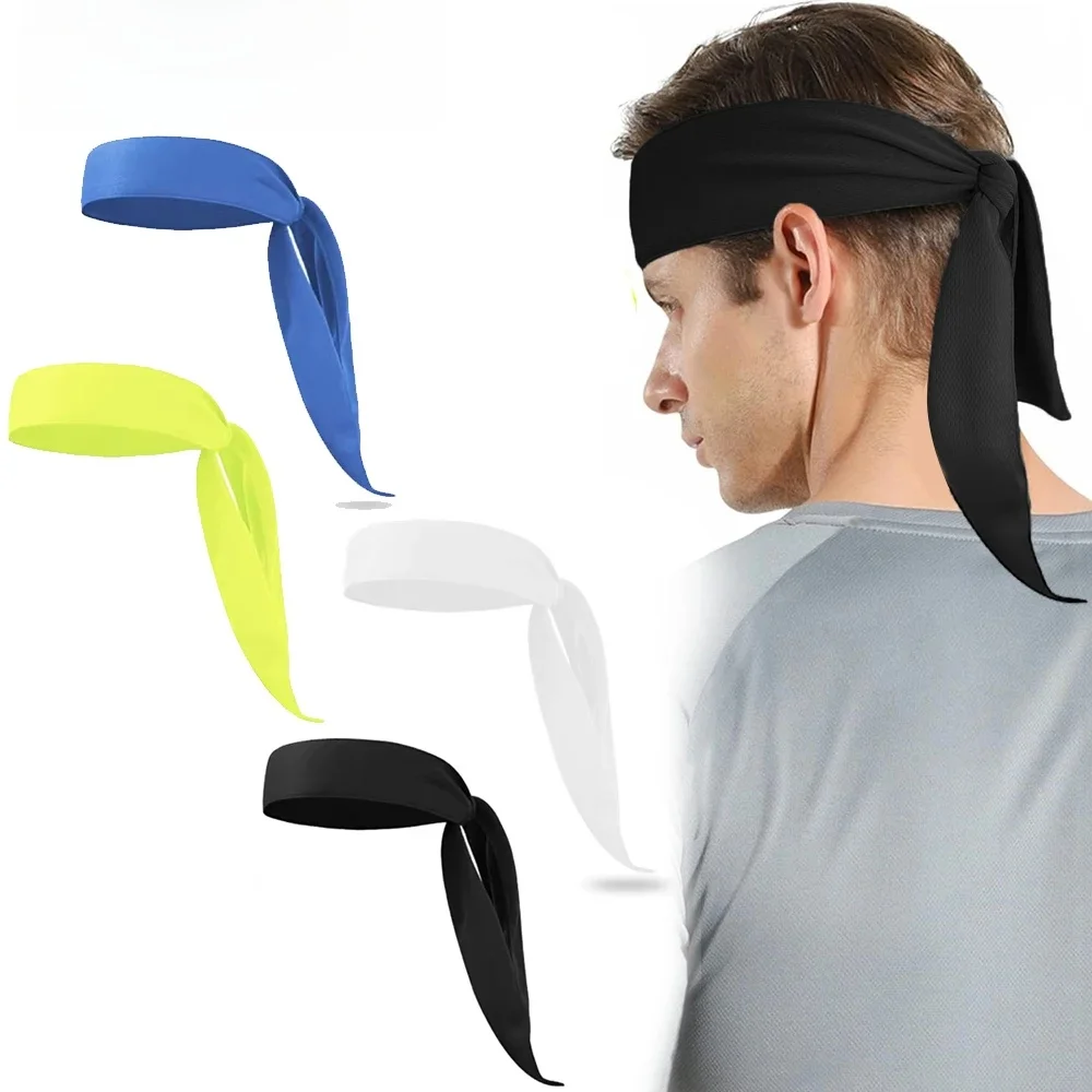 AliExpress cycle zone 1 PCS Sport Men Headbands Riding Women Hairbands Athletic Workout Hair Bands Elastic Non Slip Sports Moisture Wicking Sweatband