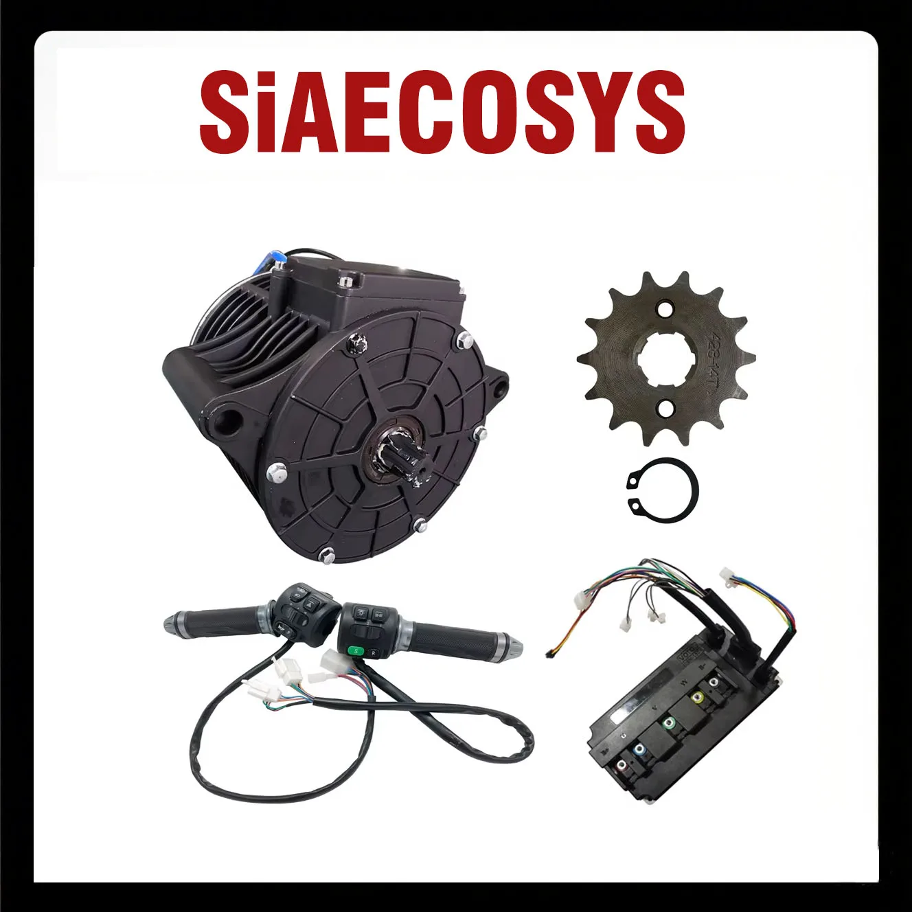 

3000W 72V 100KM/H Mid Drive Conversion Kit, QS138 High-Torque Power System for E-Motorcycle，Sine Wave Controller & 428 Sprocket