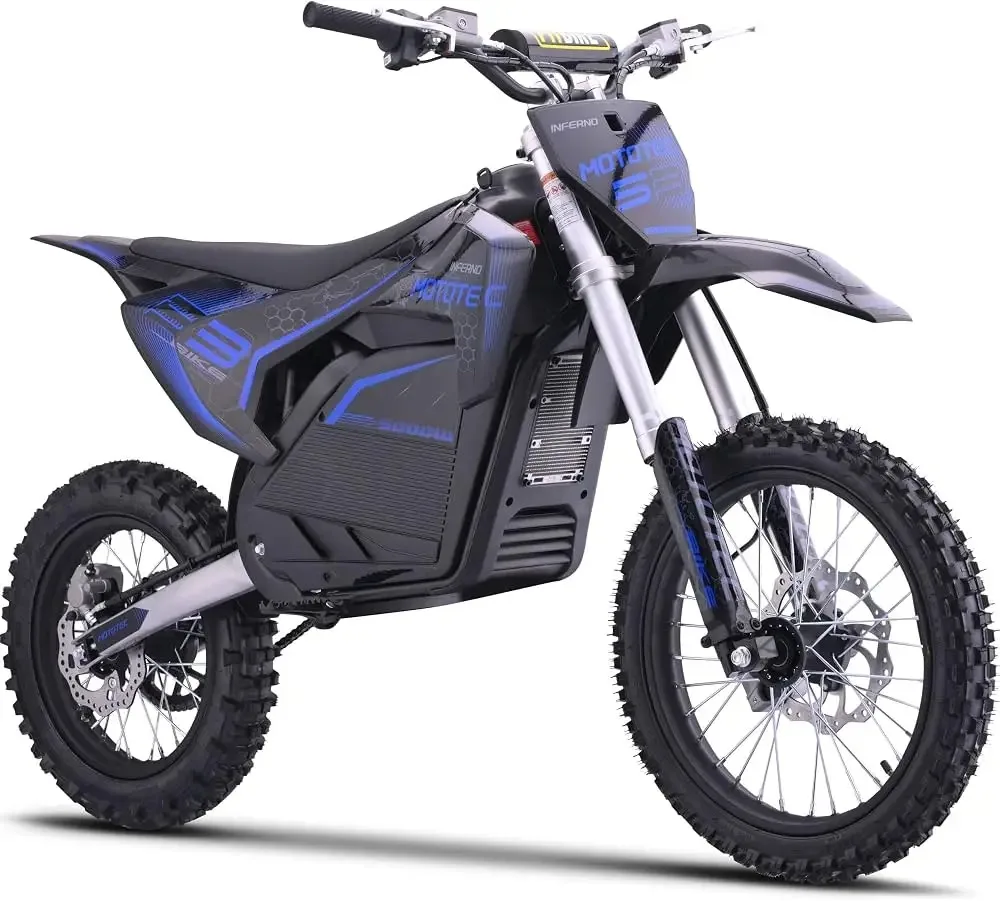 NEW HIGH QUALITY SALES@@///KOOZ HP131E-L 72V 8000W Electric Dirt Bike Motorcycle for Adults, Red