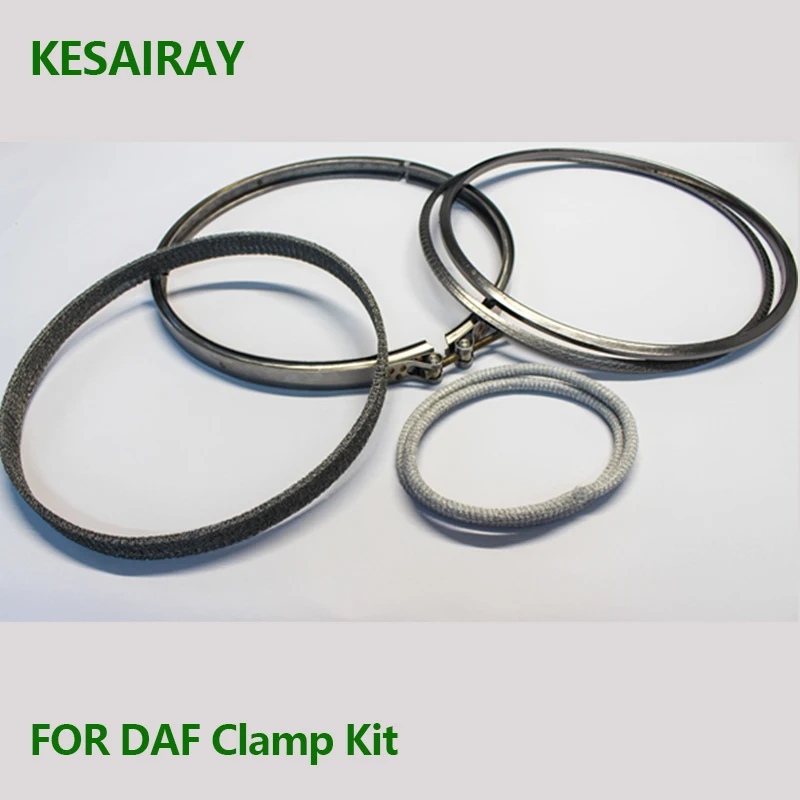 

1927181 2325401 for DAF Gasket Clamp V-Clamp Kit Applies to 2137441 1891485 DIN 2AL038 EURO6 KIT