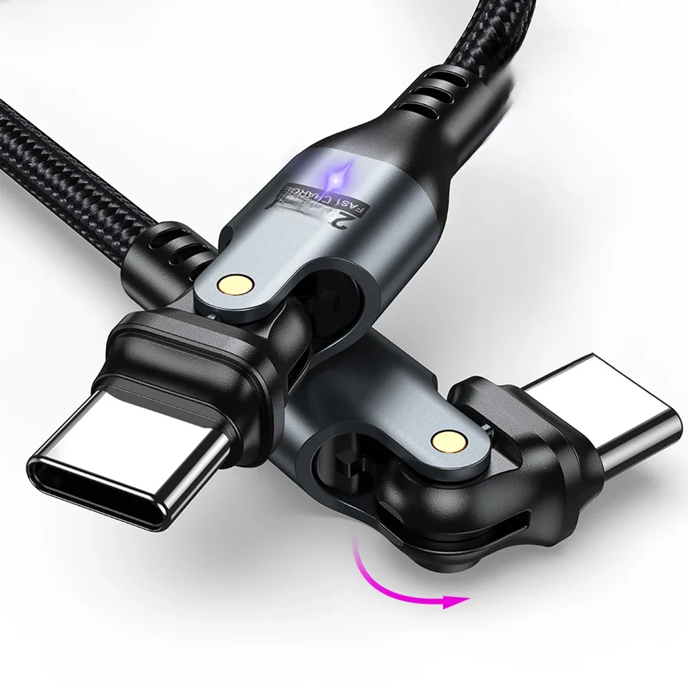 AUFU 240 W USB C auf USB Typ C Kabel für MacBook Pro Quick Charge 3.1 PD Schnellladekabel für Samsung Xiaomi POCO Ladekabel