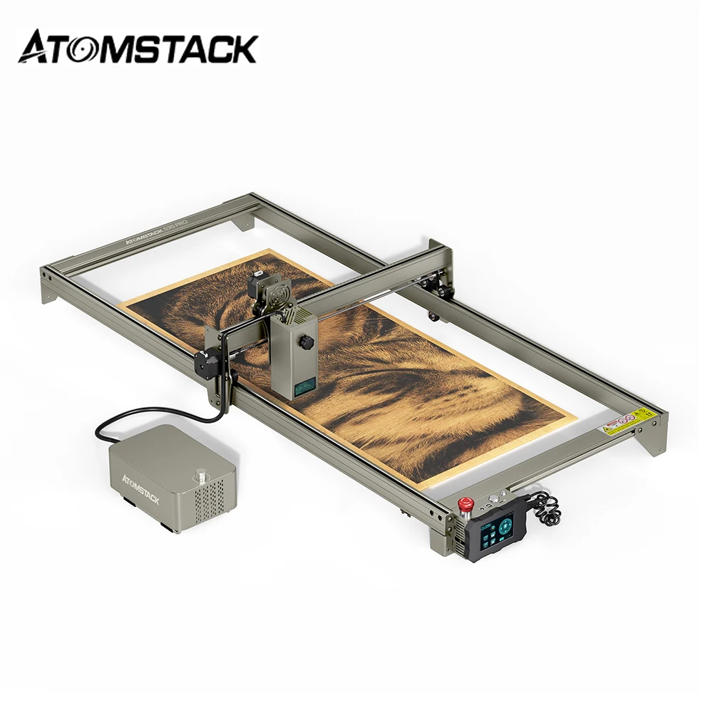 ATOMSTACK S30 PRO Laser Engraving Machine Y-axis Extension Kit Enlargement Rods Engraving Area Expand to 850x400mm