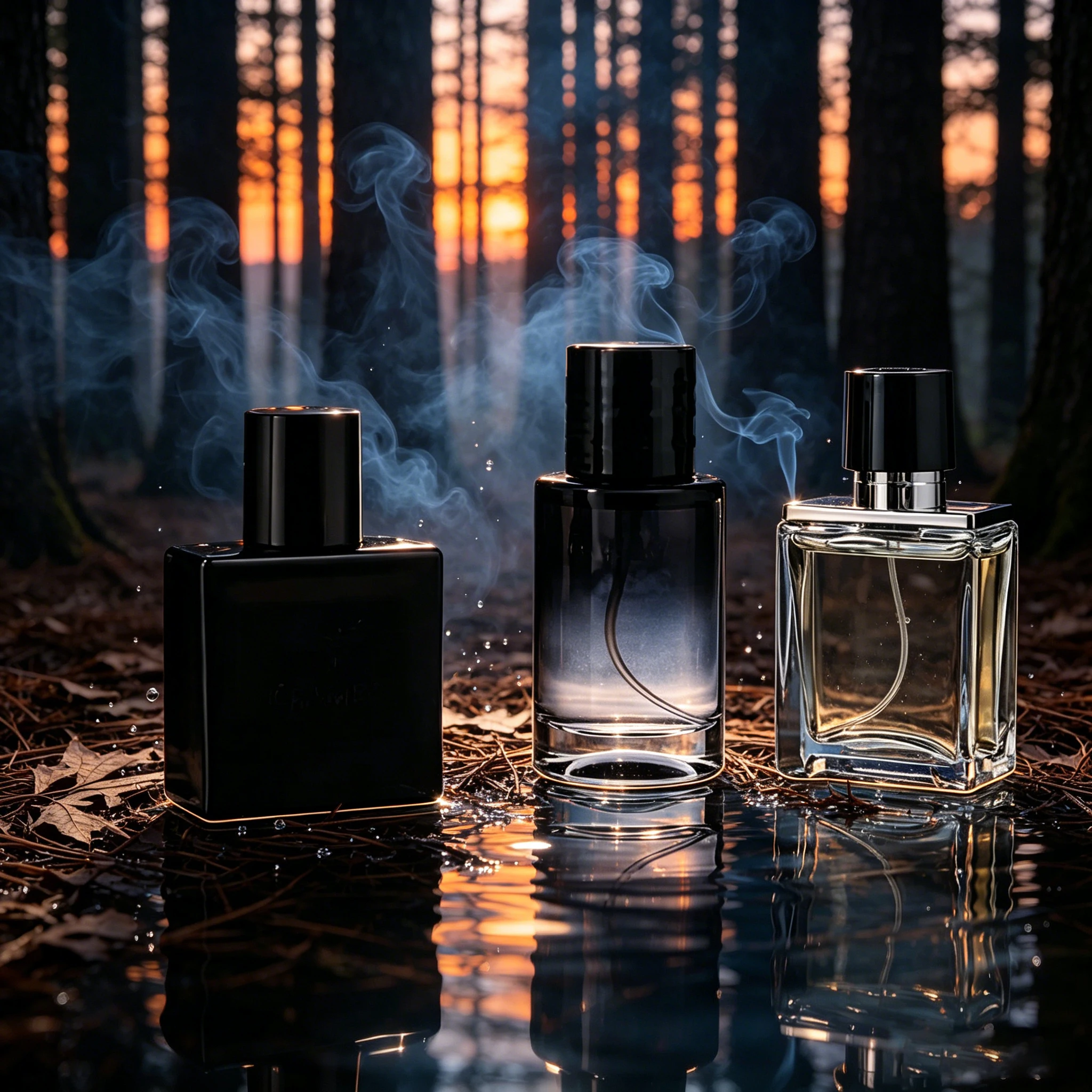 Jean Miss 3Pcs Men Perfume Gift Set Woody Aquatic Citrus Scent Eau de Toilette Long Lasting Masculine Fragrance Exquisite Blue Gift Box For Male Dating Travel Birthday Valentine Gift view 5