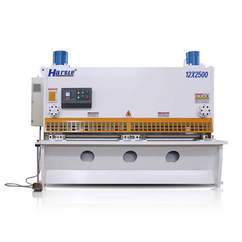 QC11K-12X2500 Hydraulic Guillotine Shearing Machine for stainless steal processing