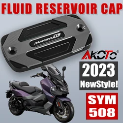 2023 NEW For SYM MAXSYM TL 500 508 Maxsym TL500 TL508 2020-2022 Motorcycles Accessories High Quality Front Fluid Reservoir Cover