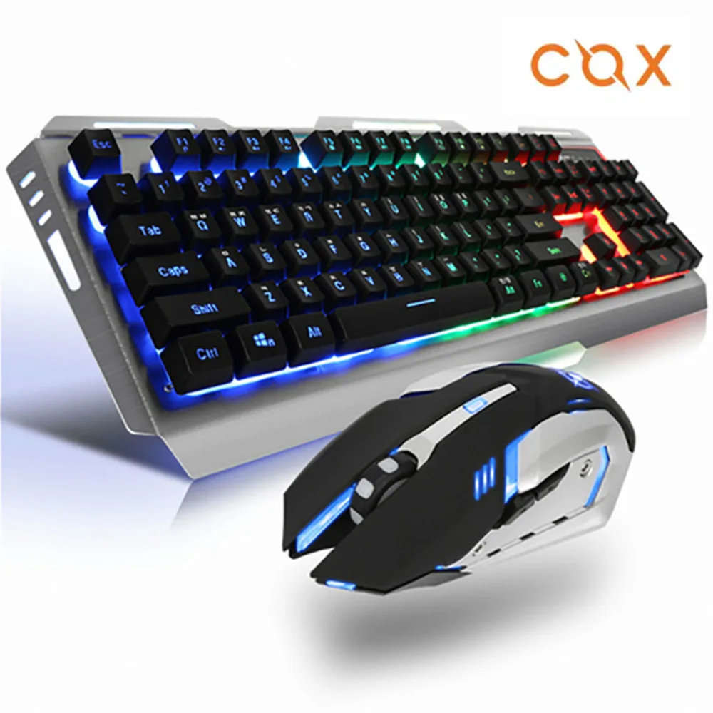 COX COX CKM500 LED Gaming Keyboard mouse set