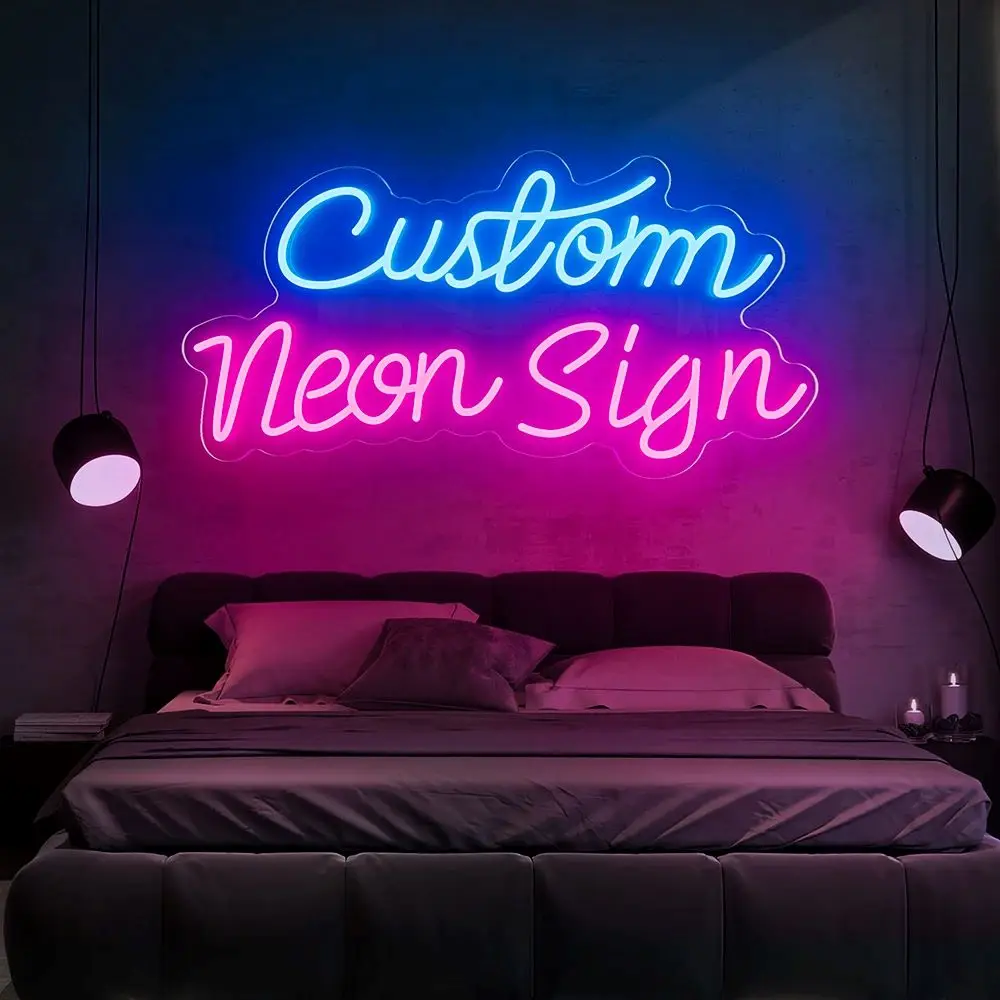 

Custom Neon Signs LED Personalised Neon Signs for Home Decor, Weddings, Bar Signs, Gifts, Parties, Company Logos, Business Neon