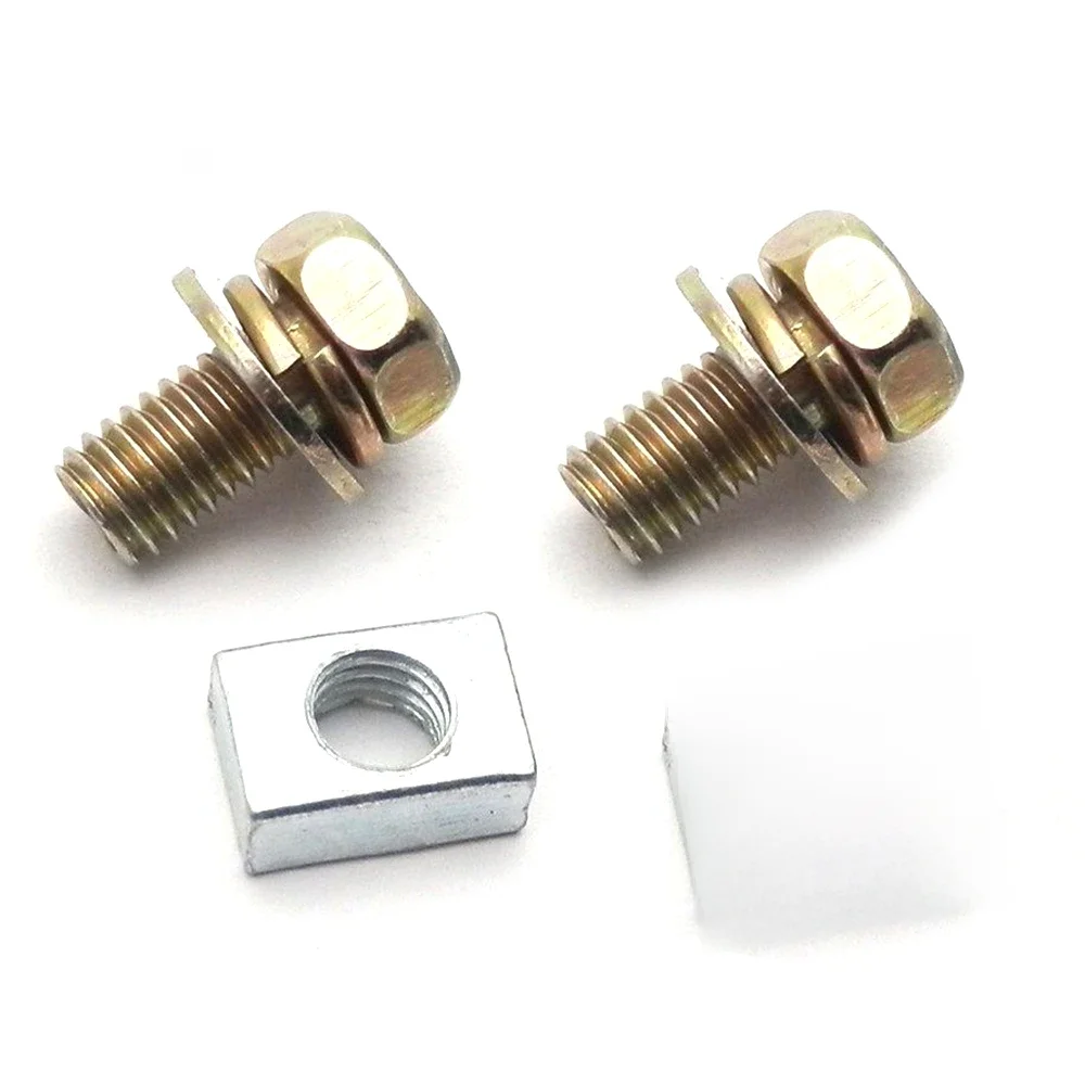 AliExpress NONE 2 Set Universal Motorcycle Bike Scooter ATV DIRT Battery Terminal Nut and Bolt Screws Kit M5x10mm Interior Accessories 4Ah 5Ah