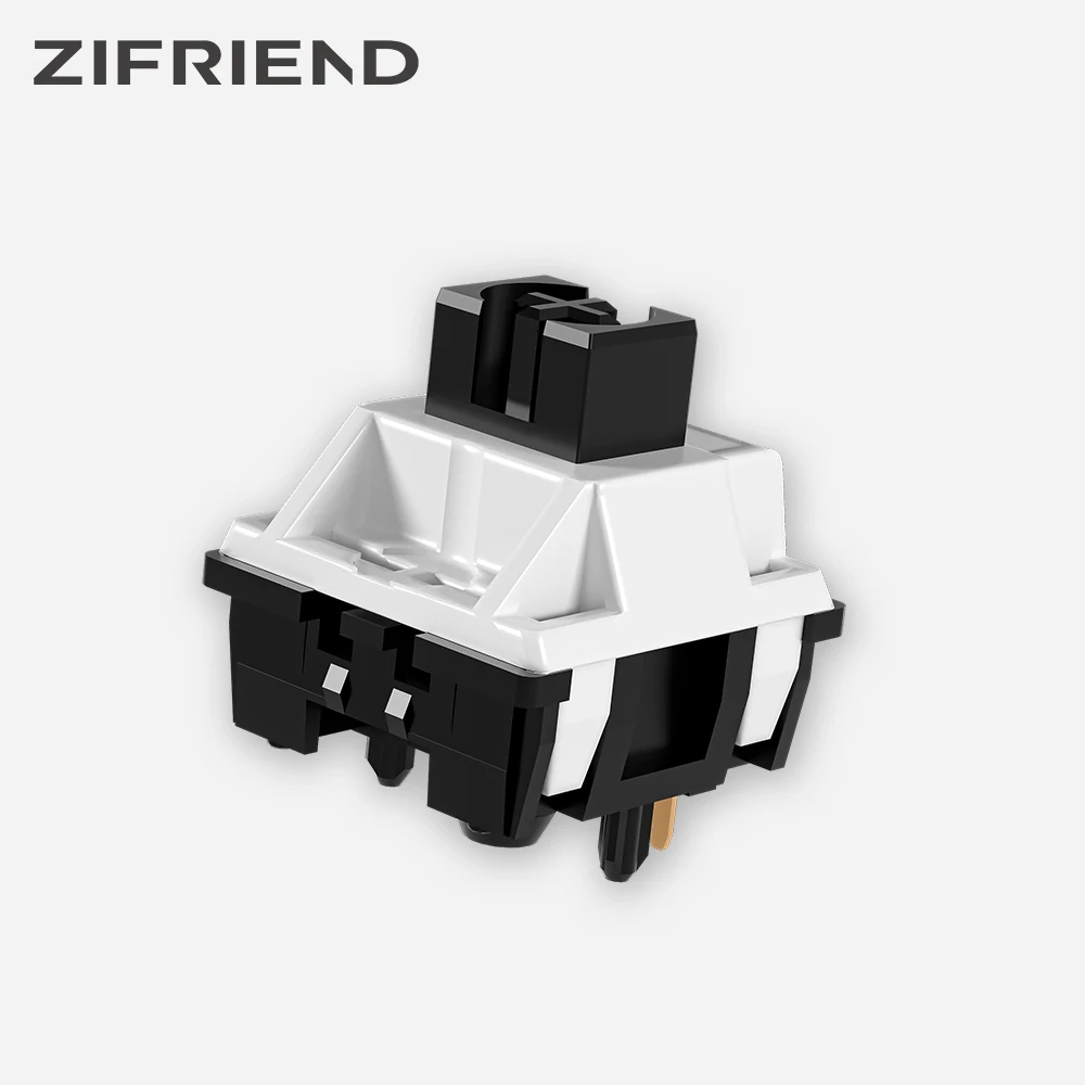 Zifriend-メカニカルキーボードスイッチ,10個,傾斜,傾斜,触覚,パンダゲーム,RGB,MX, 5ピン