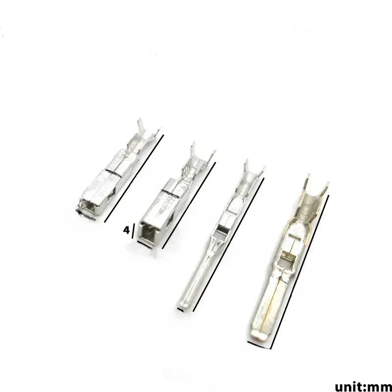 50 pièces 1.5/2.8MM FCI Tyco borne de fil à sertir automatique Contact en cuivre broches mâles femelles 211cc2s1120 211cc2s1160p pour ECU