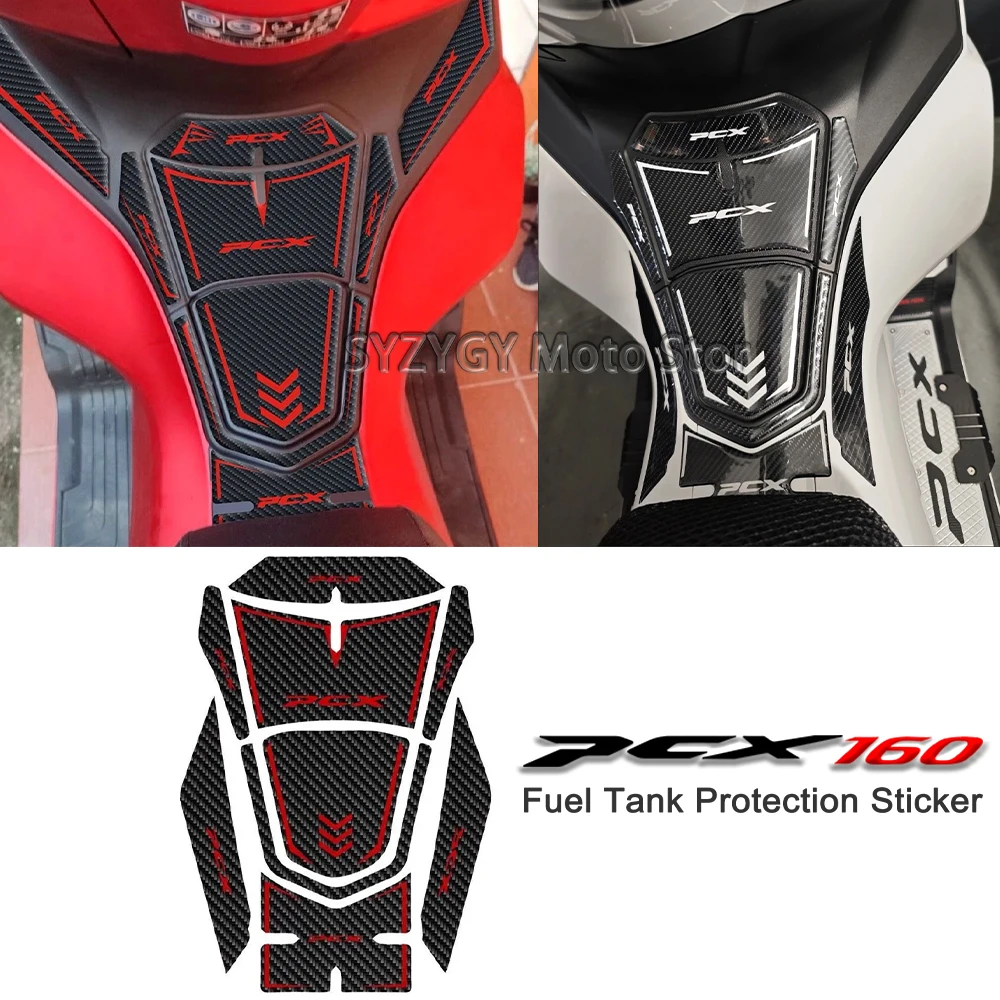

For Honda PCX160 pcx160 Motorcycle 3D fuel tank stickers Motorcycle decorative stickers