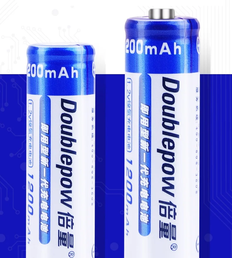 5-15PCS 1.2V AA 1200mAh Ni-MH 1.2A Rechargeable Battery AA For Temperature Gun Remote Control Mouse Toy Batteries