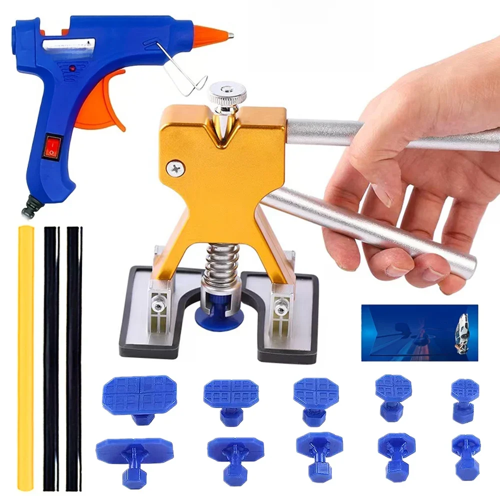 Professionele Auto Dent Verveloos Puller Auto Body Dent Remover Zuignap Reparatieset Auto Dent Removal Tool Kits Auto Workshops - afbeelding 2