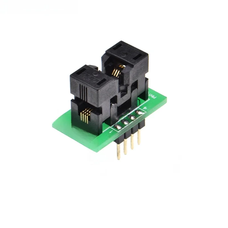 1 szt. Adapter programatora Msop8 na Dip8 Gniazdo Msop na Dip Konwerter Mcu Chip Testowy Ic na Raster 0,65 mm — zdjęcie 2